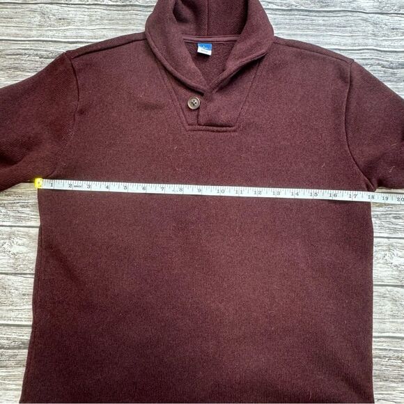 Old Navy Youth Kids Boy's Sweater Fleece Sweatshirt L LG Large 10 12 Burgundy - Picture 8 of 10